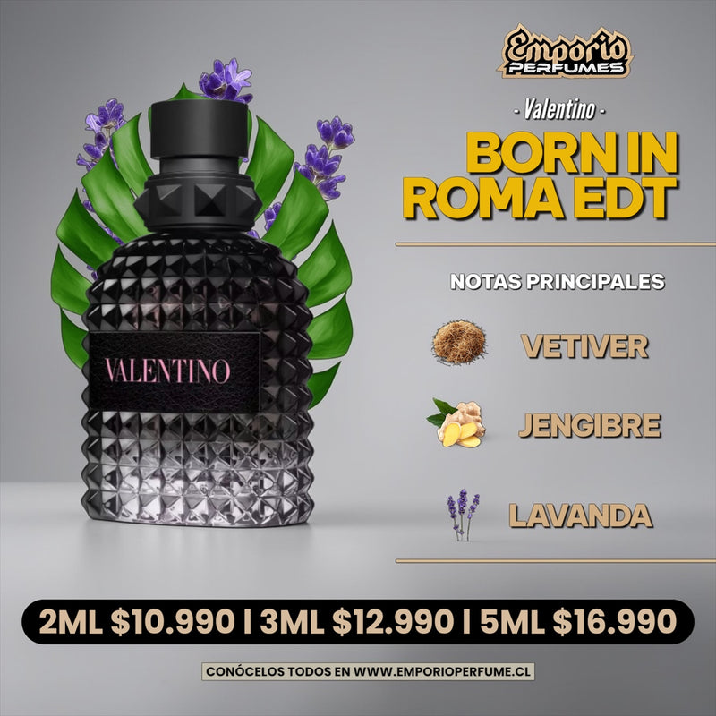 Decants de Valentino " Born in roma uomo edt "