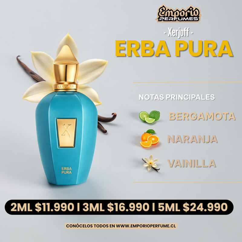 Decants de Xerjoff  " Erba Pura "