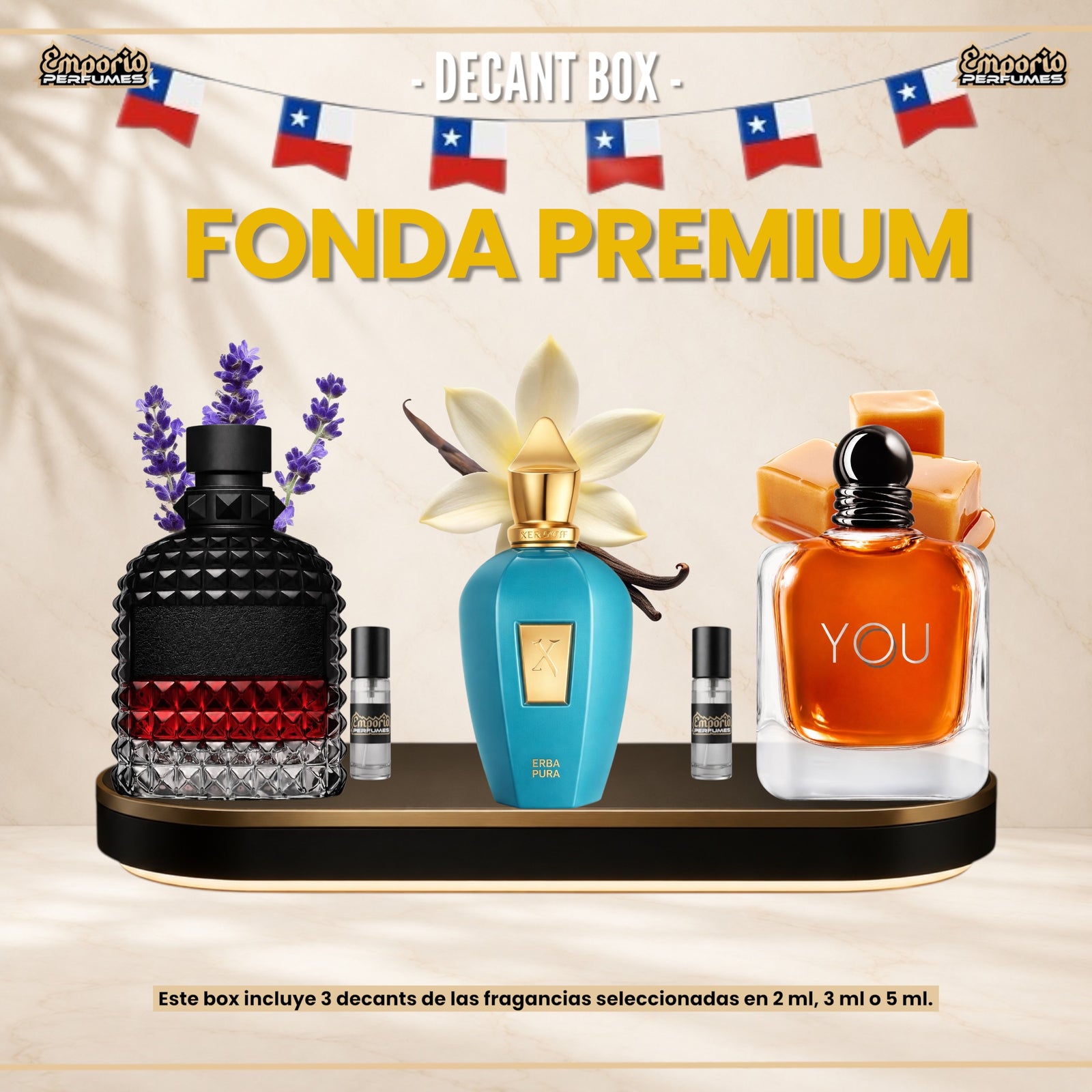 Decant Box “ Fonda Premium “