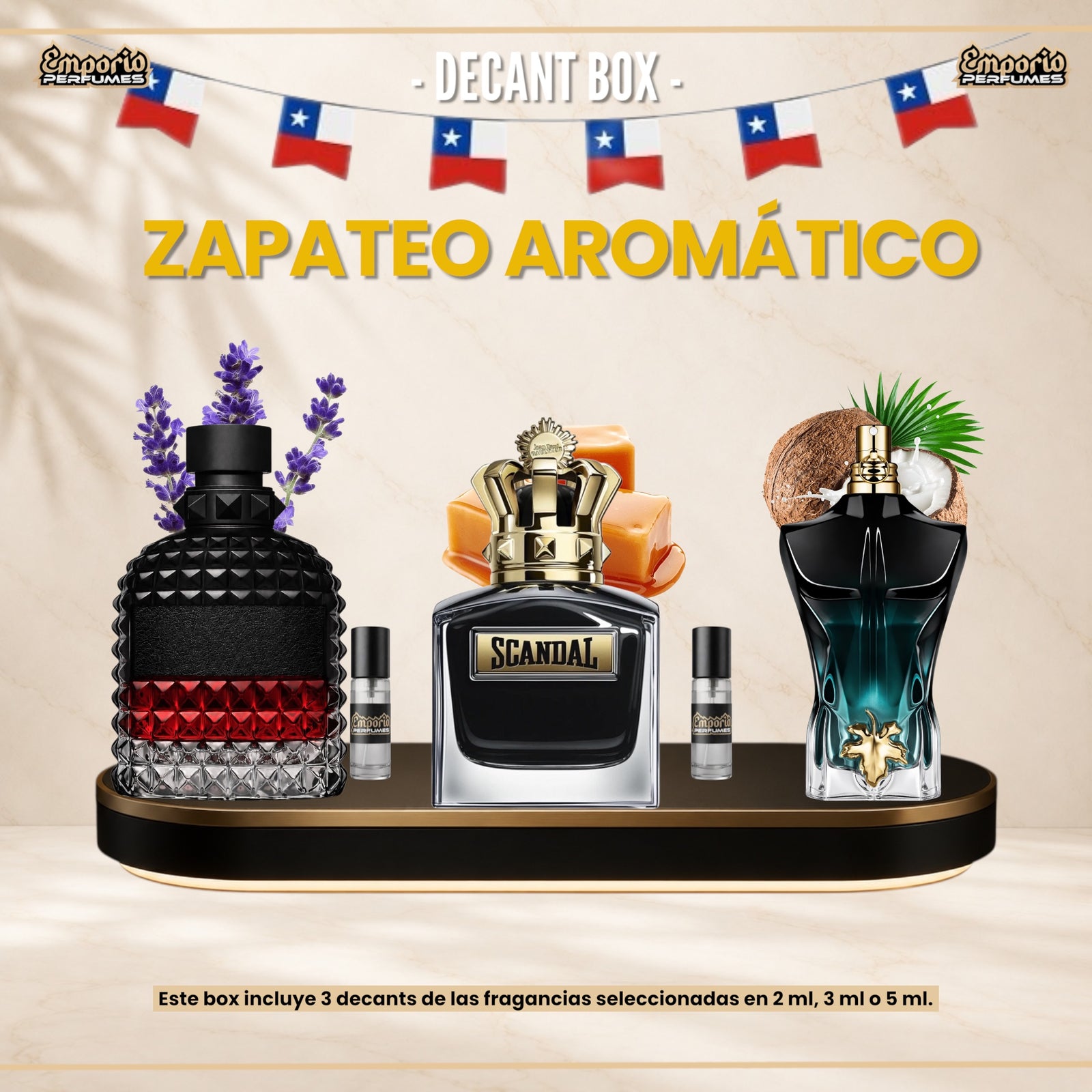 Decant Box “ Zapateo Aromático “