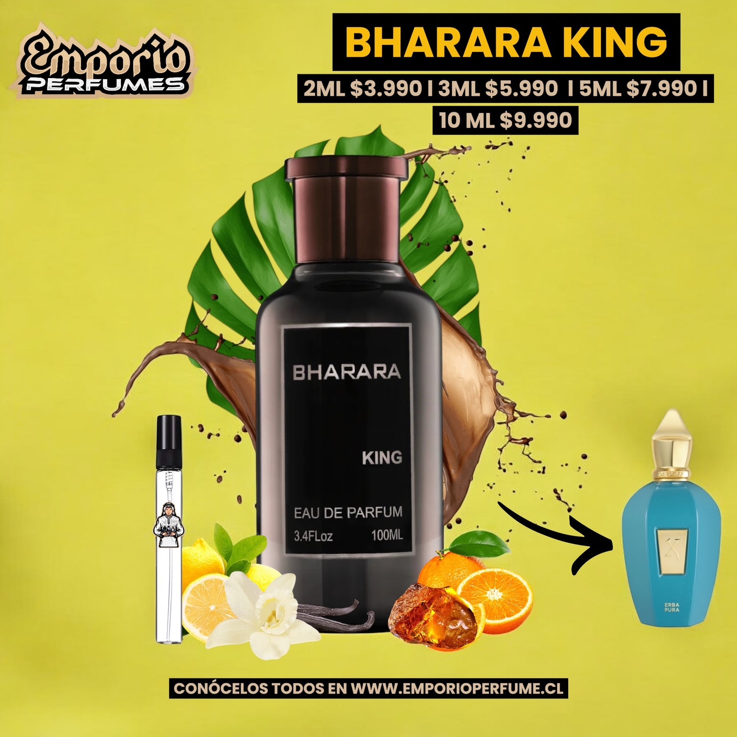 DECANTS DE BHARARA KING