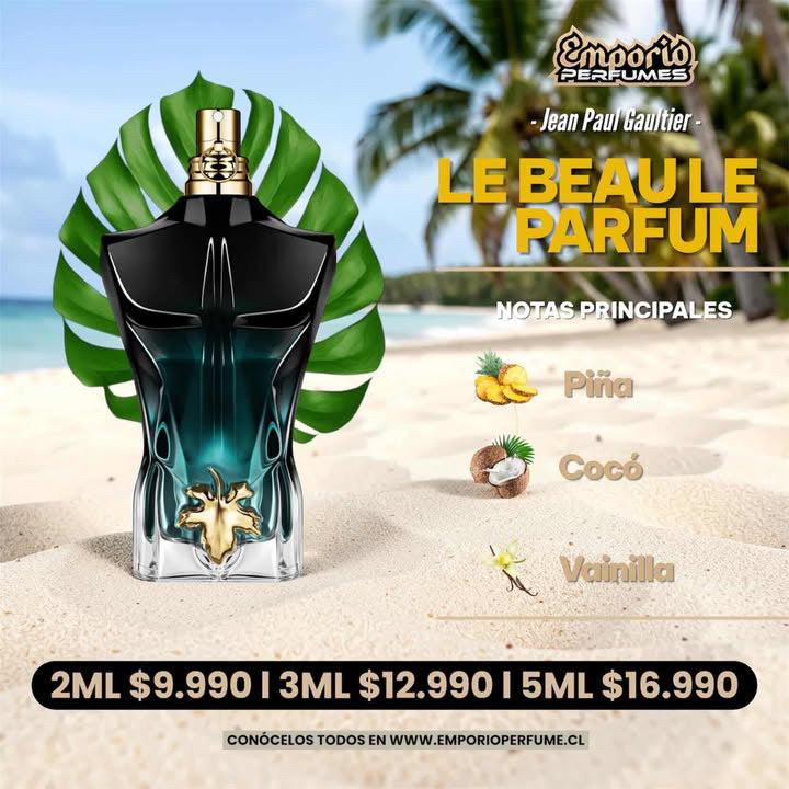 Decants de Jean Paul Gaultier " Le Beau Le Parfum "