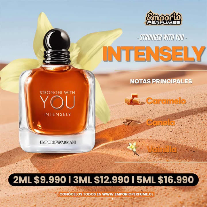 Decants de Emporio Armani " Stronger With You Intensely "