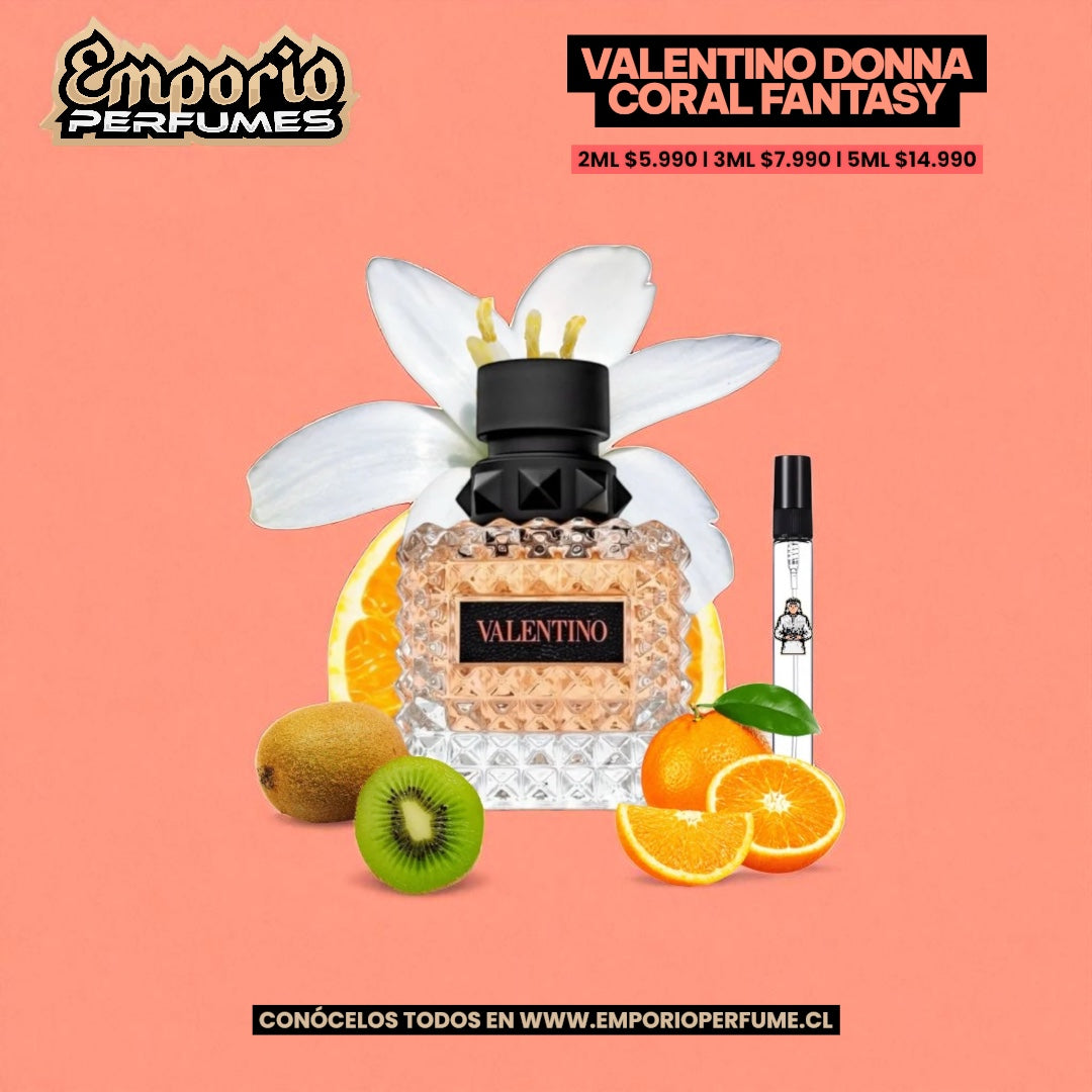 Decant De Valentino Donna " Coral Fantasy "