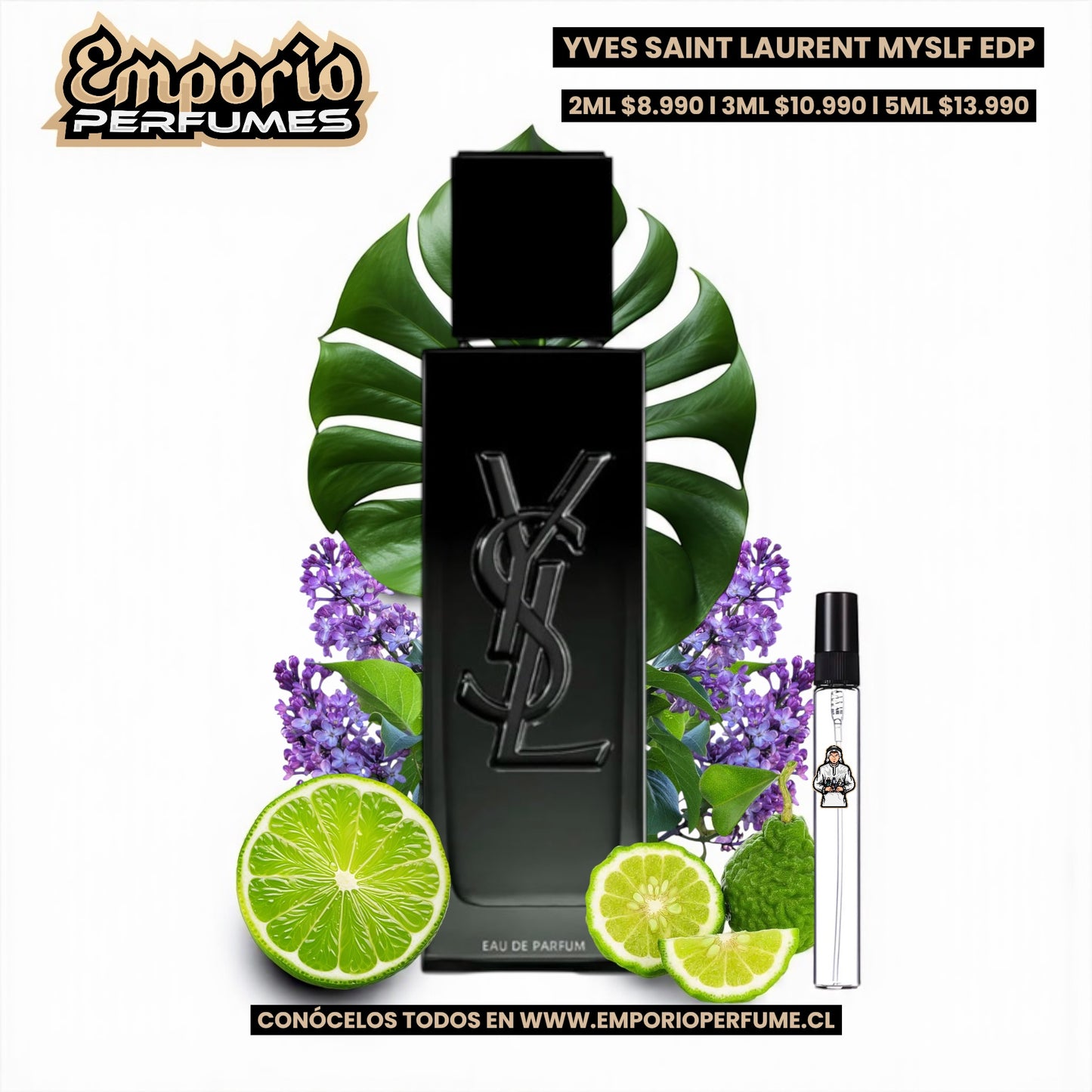 DECANTS DE YVES SAINT LAURENT “ MYSLF EDP “
