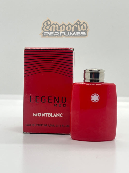 Miniatura " Montblanc Legend Red " 5 ML