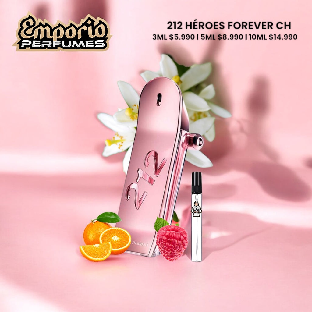 Decants de Carolina Herrera “ 212 Héroes Forever Young “