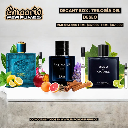 DECANT BOX : TRILOGÍA DEL DESEO