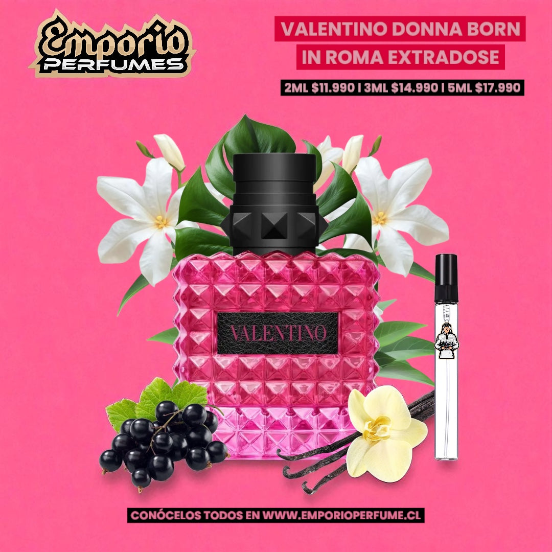 DECANTS DE VALENTINO DONNA “ BORN IN ROMA EXTRADOSE “