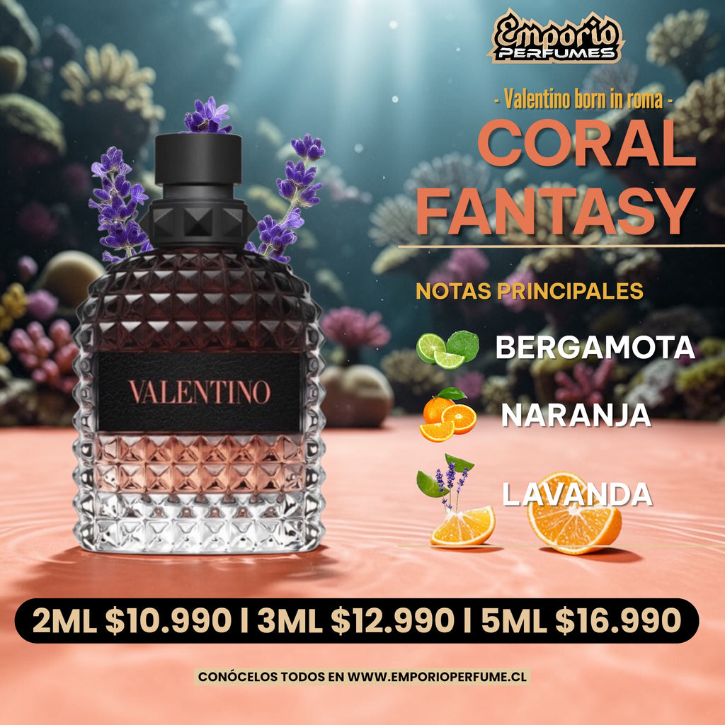 Decants de Valentino " Coral Fantasy uomo "