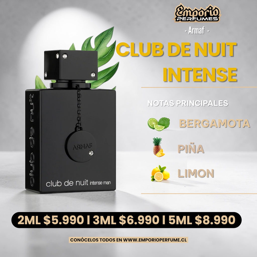 Decants de Armaf " Club De Nuit Intense "