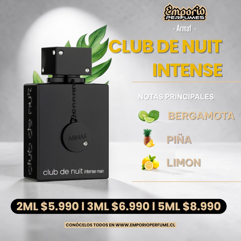 Decants de Armaf " Club De Nuit Intense "