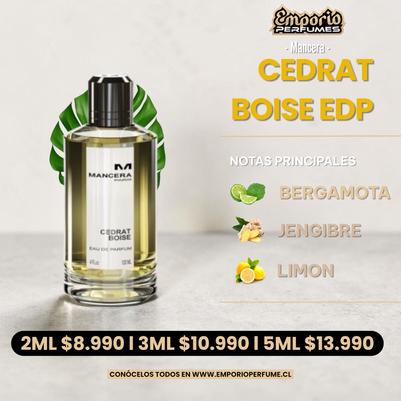 Decants de Mancera " Cedrat Boise Edp "