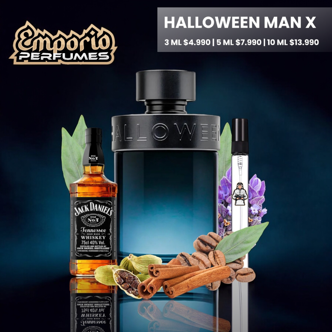 Decants de Halloween man x