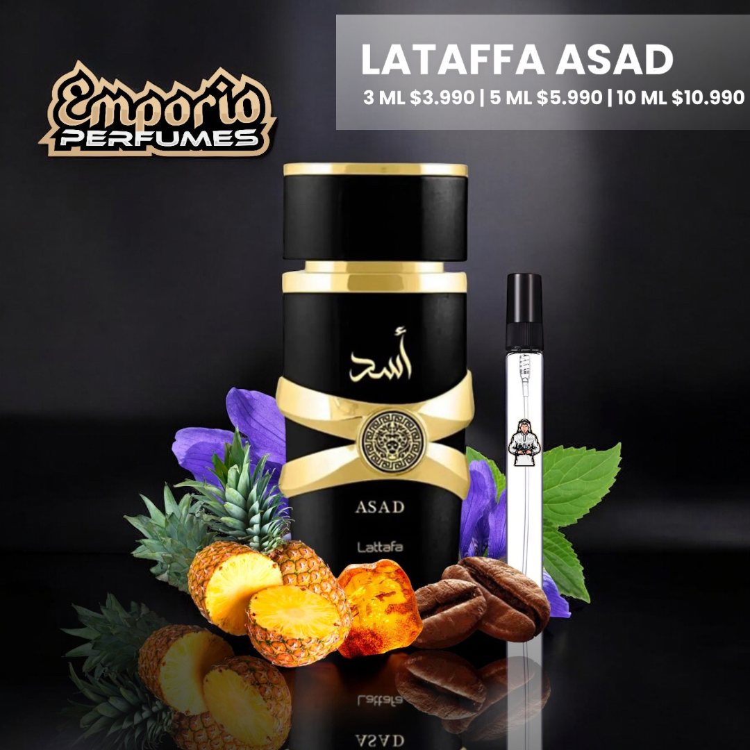 Decants de  Lattafa " Asad "