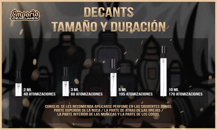 DECANT BOX " BLACK BOX " ESPECIAL - emporioperfumes