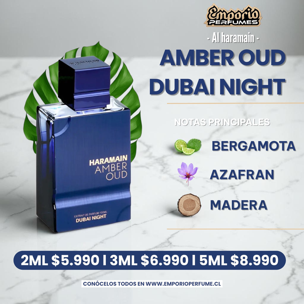 Decants de Al Haramain “ Amber Oud Dubai Night “ - emporioperfumes