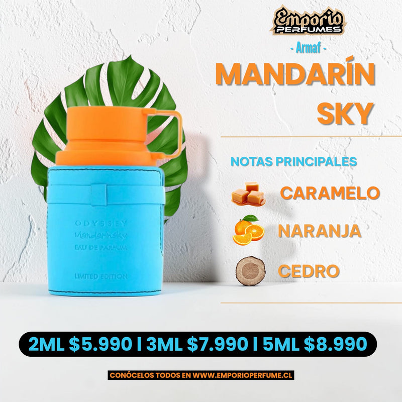 Decants de Armaf " Odyssey Mandarin Sky " - emporioperfumes