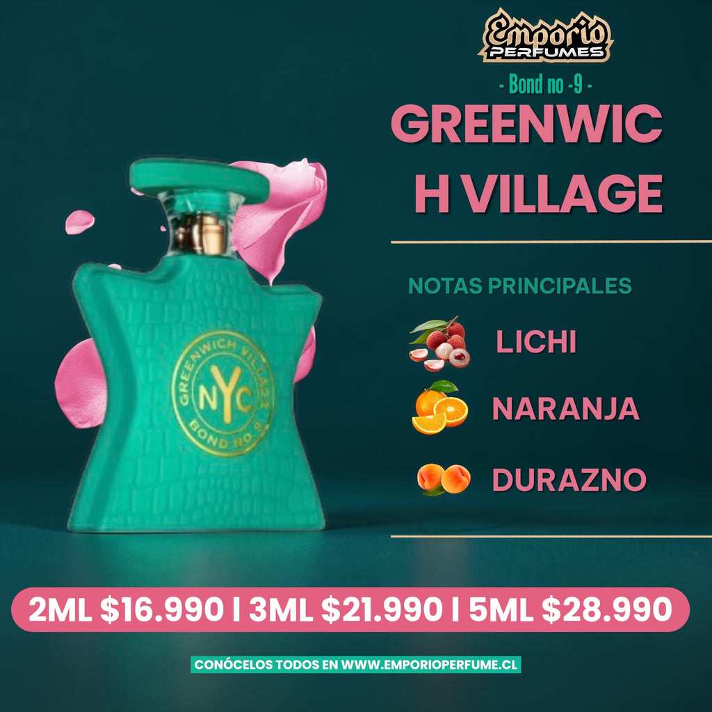 Decants de Bond No.9 " Greenwich Village " - emporioperfumes