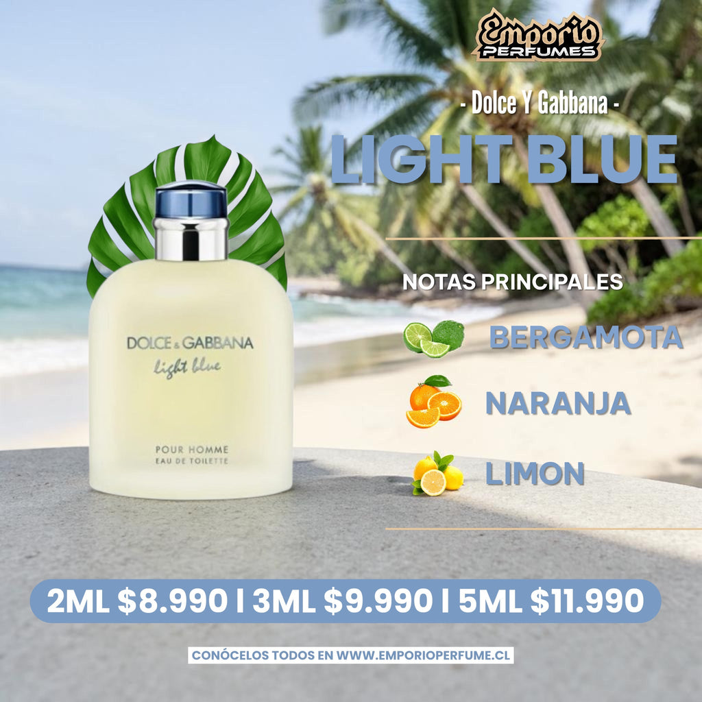 Decants de Dolce Gabbana " Light Blue " - emporioperfumes