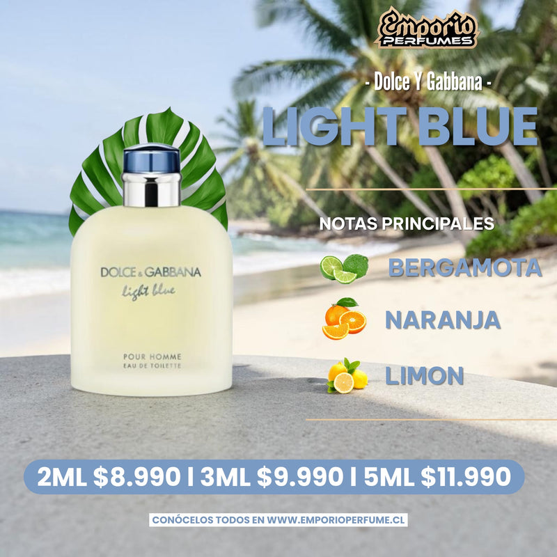 Decants de Dolce Gabbana " Light Blue " - emporioperfumes