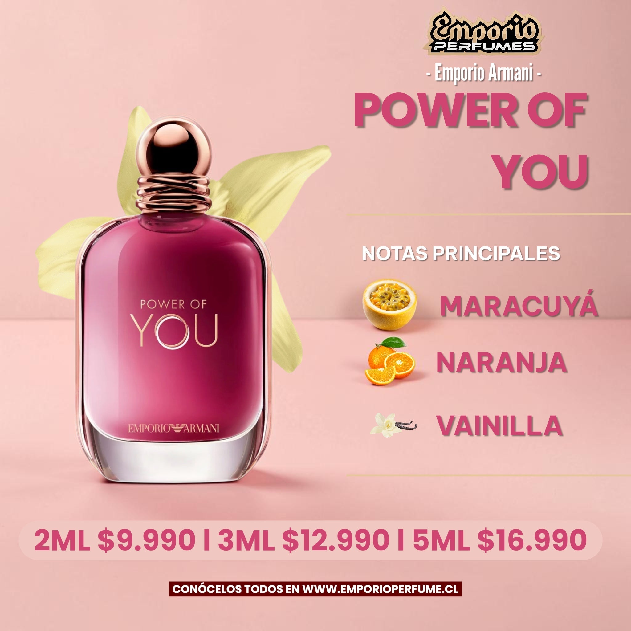 DECANTS DE EMPORIO ARMANI “ POWER OF YOU “ - emporioperfumes