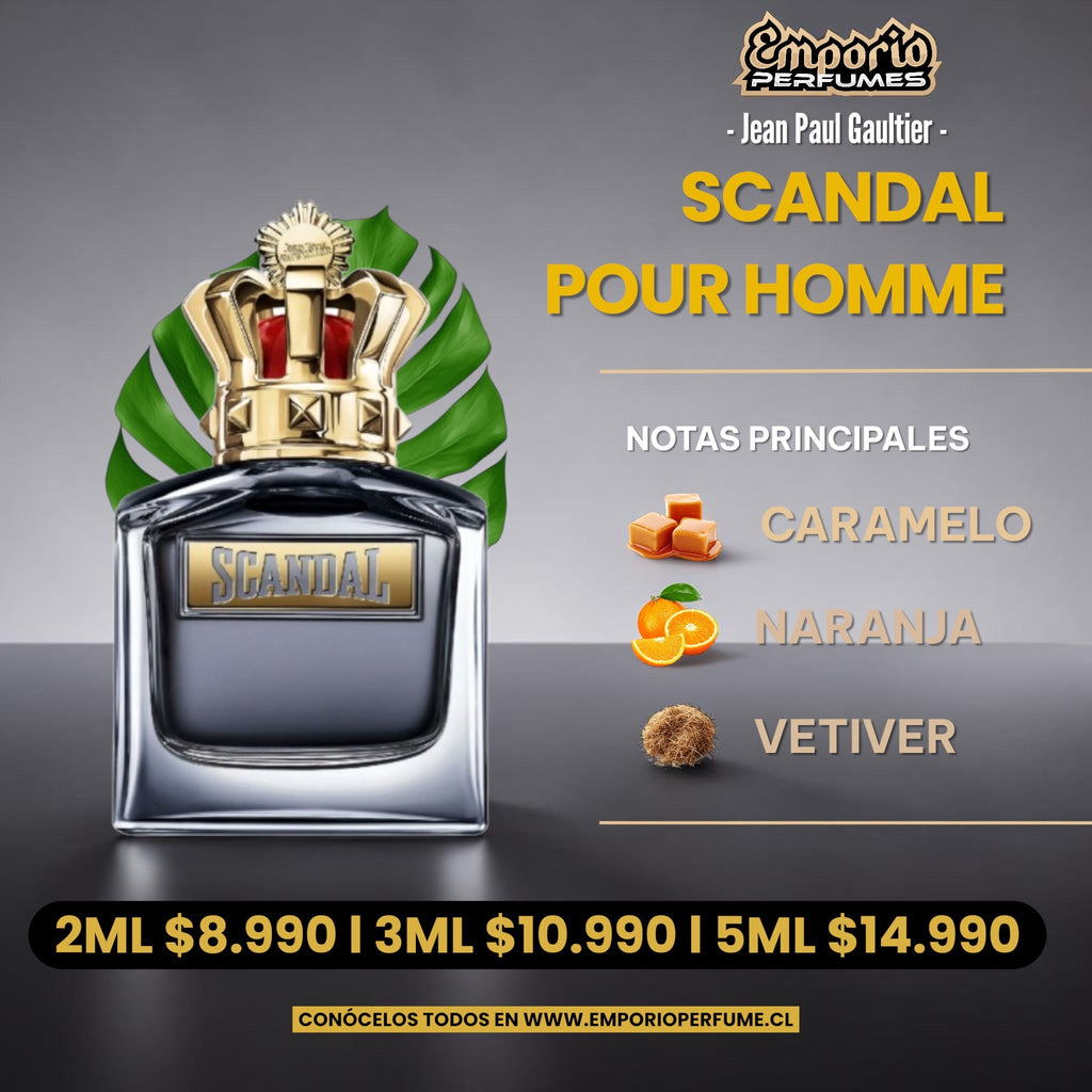 Decants de Jean Paul Gaultier " Scandal Pour homme edt " - emporioperfumes