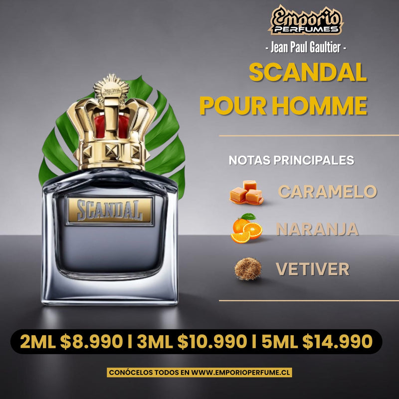 Decants de Jean Paul Gaultier " Scandal Pour homme edt " - emporioperfumes