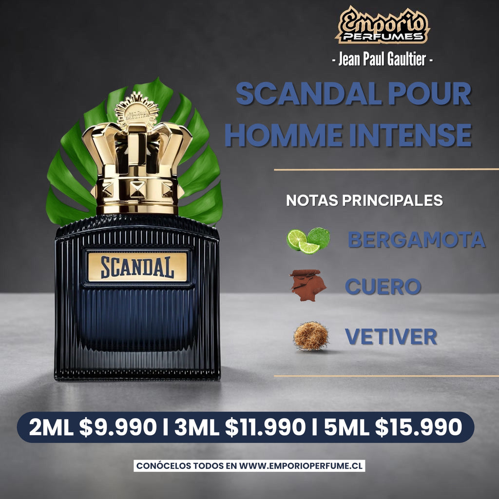 Decants de Jean Paul Gaultier “ Scandal Pour Homme Intense “ - emporioperfumes