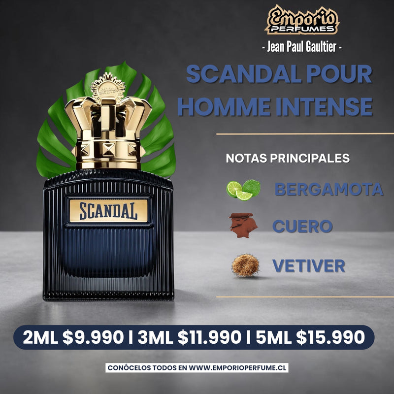 Decants de Jean Paul Gaultier “ Scandal Pour Homme Intense “ - emporioperfumes