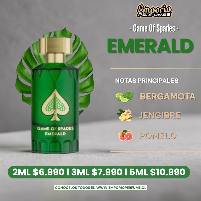Decants de Jo Milano " Emerald " - emporioperfumes