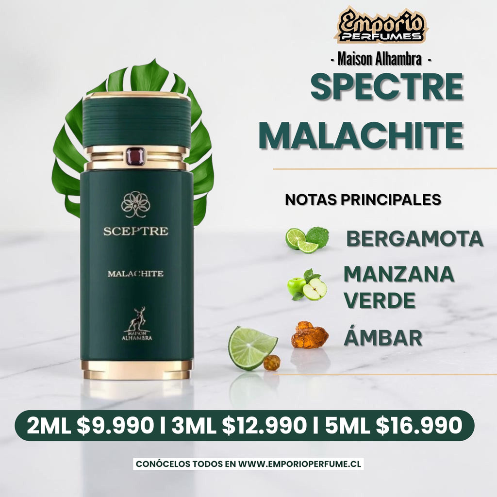Decants De Maison Alhambra " Spectre Malachite " - emporioperfumes