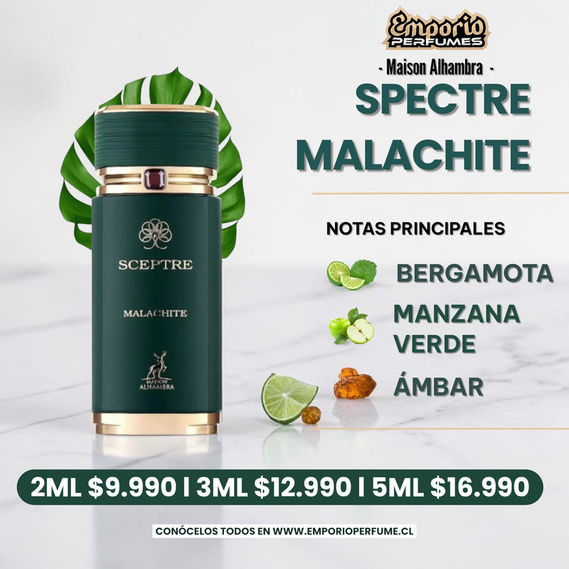 Decants De Maison Alhambra " Spectre Malachite " - emporioperfumes