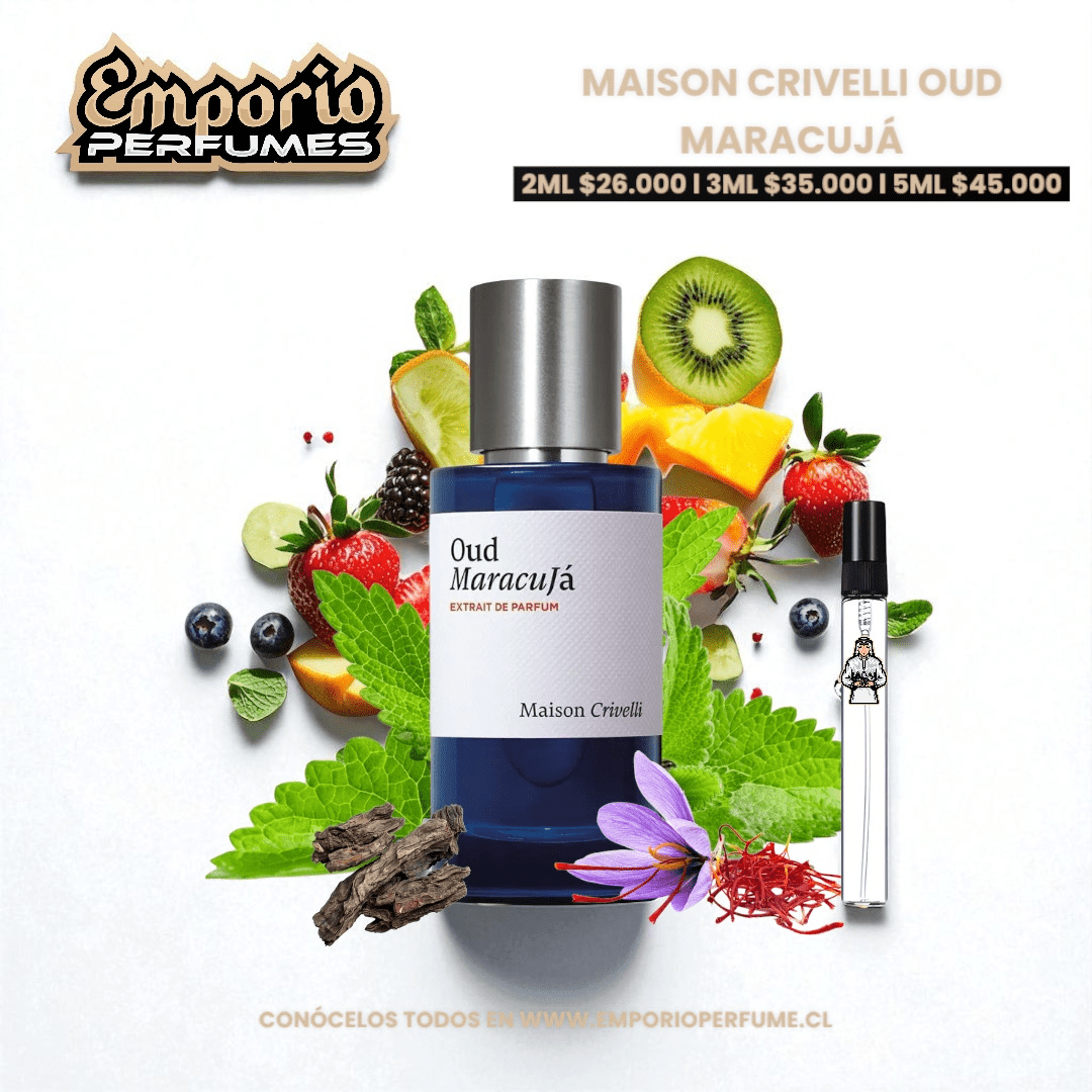 DECANTS DE MAISON CRIVELLI “ OUD MARACUJA “ - emporioperfumes