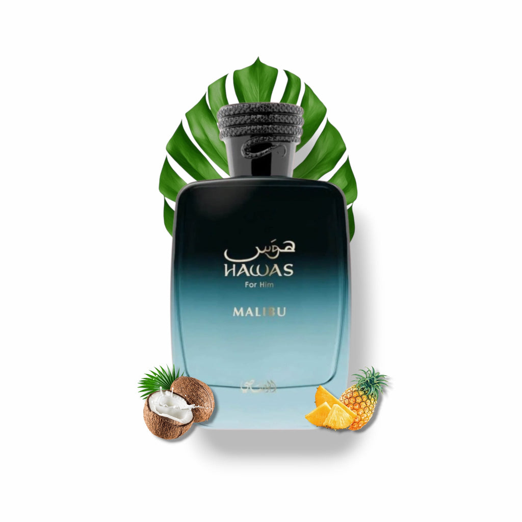 Decants de Rasasi " Hawas Malibu " - emporioperfumes