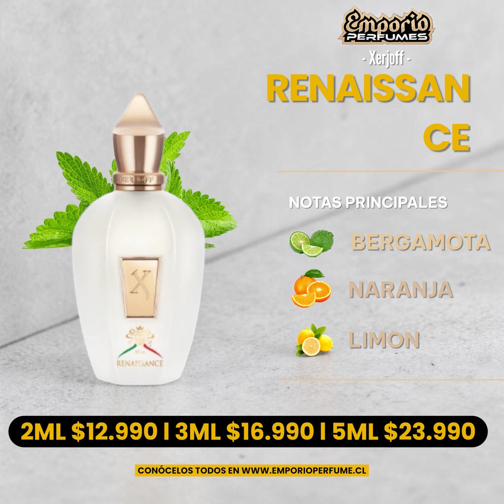 Decants de Xerjoff " Renaissance " - emporioperfumes
