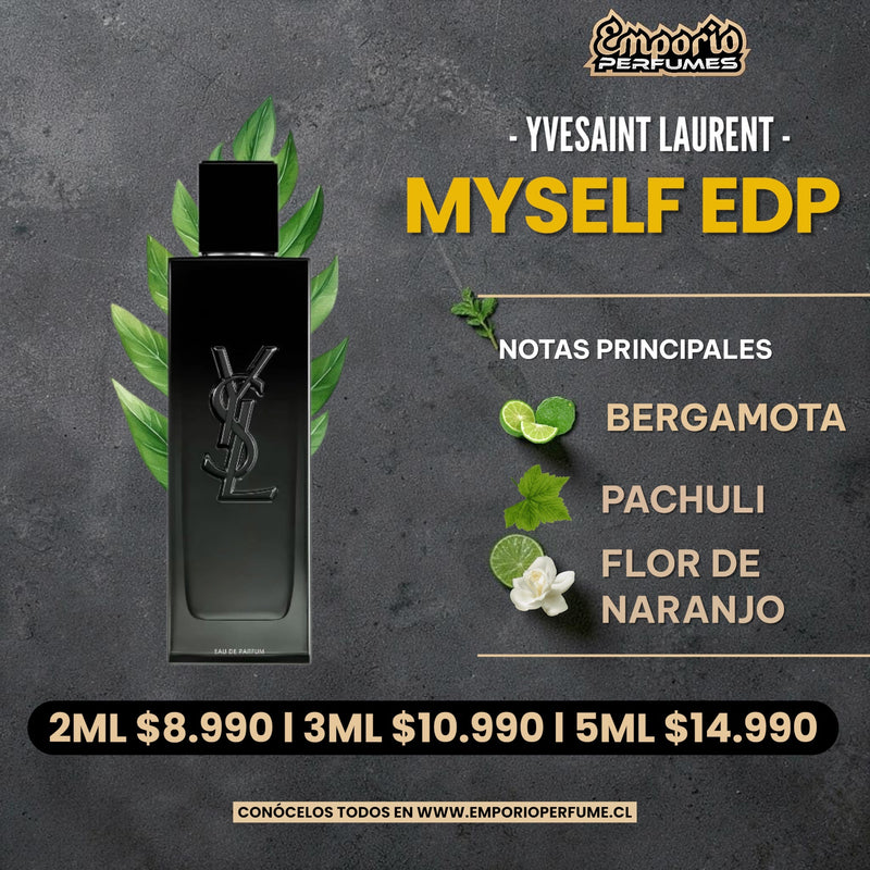 Decants de Yvesaint Laurent " Myself Edp " - emporioperfumes