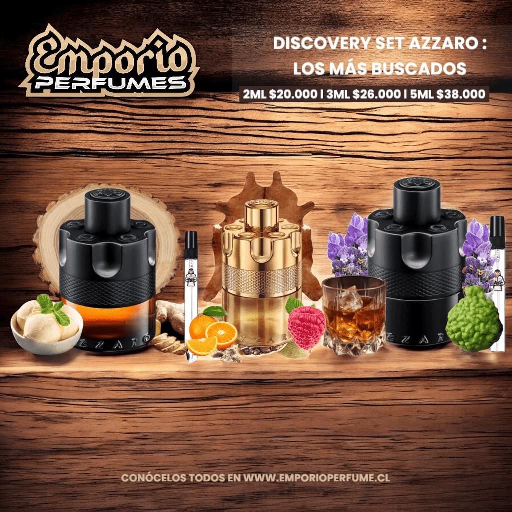 DISCOVERY SET AZZARO : LOS MAS BUSCADOS - emporioperfumes