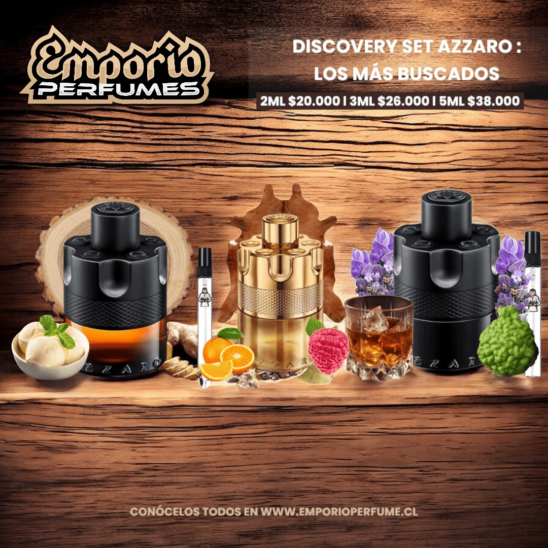 DISCOVERY SET AZZARO : LOS MAS BUSCADOS - emporioperfumes