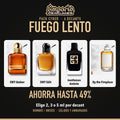 Pack Cyber Fuego Lento: Emporio Armani Stronger With You Amber, Emporio Armani Stronger With You Edit, Givenchy Gentleman Society Ambrée, Maison Margiela Replica By the Fireplace