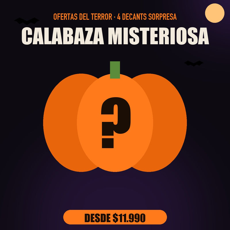 Calabaza Misteriosa: 4 decants sorpresa